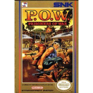 P.O.W. PRISONERS OF WAR (NES NINTENDO 8 BIT VIDEO GAME CARTRIDGE) (P.O.W. PRISONERS OF WAR (NES NINTENDO 8 BIT VIDEO GAME CARTRIDGE), P.O.W. PRISONERS OF WAR (NES NINTENDO 8 BIT VIDEO GAME CARTRIDGE)): BY SNK FOR NINTENDO NES SYSTEM: Books