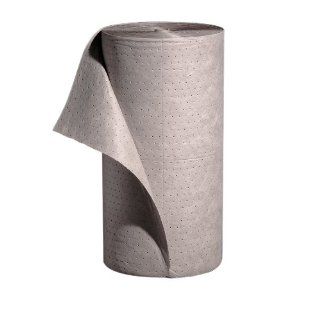 New Pig MAT525 Polypropylene Oil Only Absorbent Mat Roll, 40.2 Gallon Absorbency, 300' Length x 30" Width, Brown: Science Lab Spill Containment Supplies: Industrial & Scientific