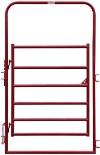 Behlen Country 44120181 4 Feet by 7 Feet Red Arch Gate for Medium Duty Corral Panels : Livestock Equipment : Patio, Lawn & Garden