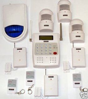 K4B NEW LCD GSM AUTO DIALLER WIRELESS SECURITY BURGLAR ALARM SYSTEM : Home Security Systems : Camera & Photo