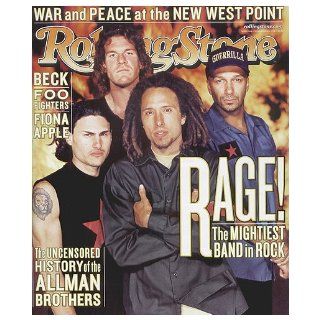 Rolling Stone Magazine # 826 November 25 1999 Rage Against The Machine (Single Back Issue): Rolling Stone: Books