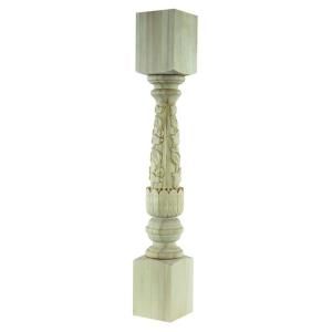 Foster Mantels Standard 4 1/2 in. x 30 in. Unfinished Vines Column C127A
