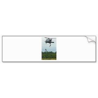 HH 60 Pave Hawk Helicopter On The Ropes Bumper Sticker