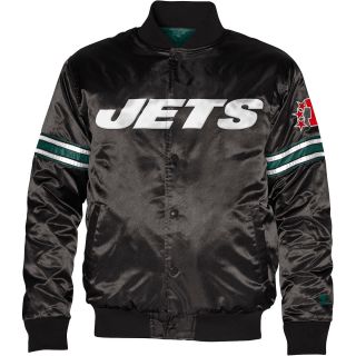 New York Jets Logo Black Jacket (STARTER)   Size: Large