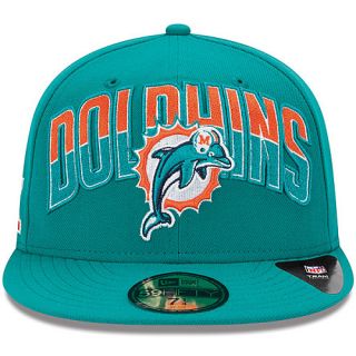 NEW ERA Youth Miami Dolphins Draft 59FIFTY Fitted Cap   Size: 6 1/2, Orange