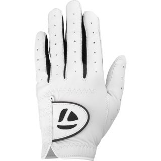 TAYLORMADE Mens Targa Golf Glove   Left Hand Cadet   Size: Medium, White