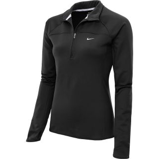 NIKE Womens Thermal 1/2 Zip Long Sleeve Running Top   Size: Small,