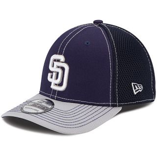 NEW ERA Mens San Diego Padres Two Tone Neo 39THIRTY Stretch Fit Cap   Size