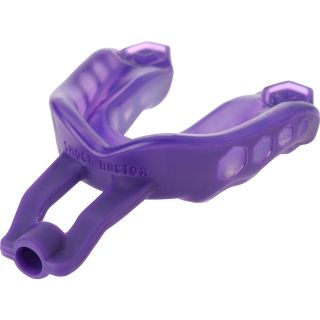 SHOCK DOCTOR Youth Gel Max Mouthguard with Strap   Size: Youth, Purple