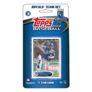 Topps 2012 Kansas City Royals Official Team Baseball Card Set of 17 Cards
