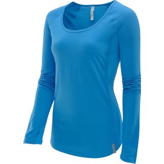 UNDER ARMOUR Womens Fly By Long Sleeve Running Top   Size: Medium, Blue