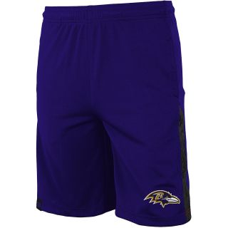 NFL Team Apparel Youth Baltimore Ravens Gameday Performance Shorts   Size: Large