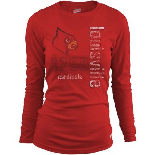 MJ Soffe Girls Louisville Cardinals Long Sleeve T Shirt   Red   Size: Medium,