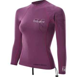 BODY GLOVE Womens Insotherm Long Sleeve Shirt   Size XS/Extra Small, Purple