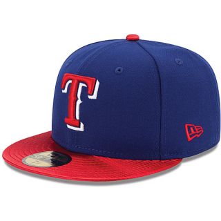 NEW ERA Mens Texas Rangers Team Class Up 59FIFTY Fitted Cap   Size 7.25, Blue
