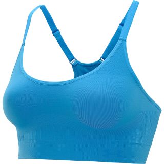UNDER ARMOUR Womens Essential Seamless Bra   Size: Small, Electric Blue