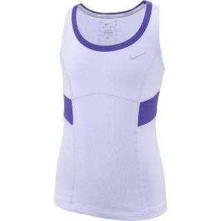 NIKE Girls New Boarder Tennis Tank   Size: Small, Violet/purple