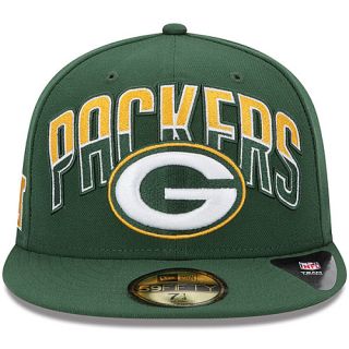 NEW ERA Youth Green Bay Packers Draft 59FIFTY Fitted Cap   Size: 6.625, Green