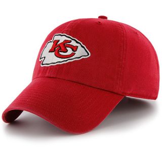 47 BRAND Mens Kansas City Chiefs Franchise Fitted Cap   Size: Small