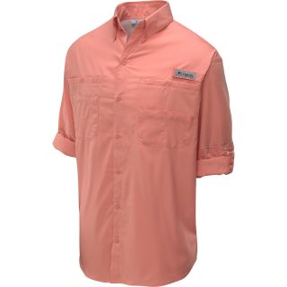 COLUMBIA Mens Tamiami II Long Sleeve Shirt   Size: Large, Sorbet