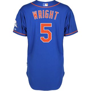 Majestic Athletic New York Mets David Wright Authentic Alternate Home 2 Royal