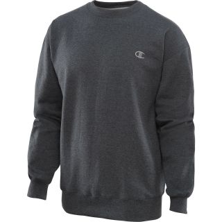 CHAMPION Mens Eco Fleece Sweatshirt   Size: Xl, Blue Lagoon/white