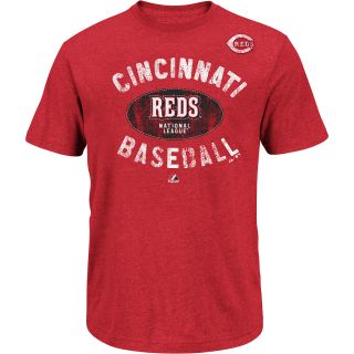 MAJESTIC ATHLETIC Mens Cincinnati Reds League Legend Short Sleeve T Shirt  