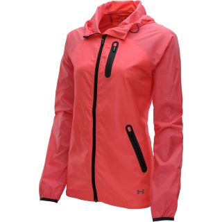 UNDER ARMOUR Womens Qualifier Woven Full Zip Running Jacket   Size: Large,
