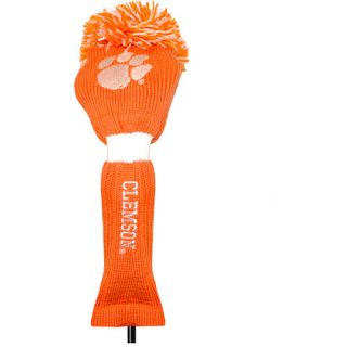 Team Golf Clemson University Tigers Pom Pom Knit Head Covers (637556206633)