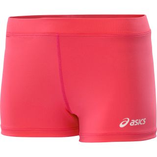 ASICS Womens Low Cut Compression Shorts   Size: XS/Extra Small, Pink