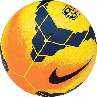 NIKE 2014 Brasil Strike Soccer Ball   Size 5, Yellow/orange