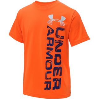 UNDER ARMOUR Boys Space Brand Stack Short Sleeve T Shirt   Size: XS/Extra