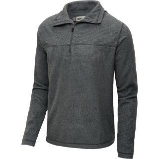 ALPINE DESIGN Mens 1/4 Zip Fleece Pullover   Size: Largemens, Charcoal