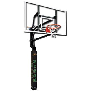 Goalsetter North Dakota State Bison Basketball Pole Pad, Black (PC824NDS1)