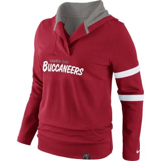 NIKE Womens Tampa Bay Buccaneers Play Action Hooded Top   Size: Large, Gym