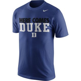 NIKE Mens Duke Blue Devils Select Sun Short Sleeve T Shirt   Size: Small, Royal