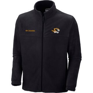 COLUMBIA Mens Missouri Tigers Flanker Full Zip Fleece Jacket   Size Medium,