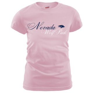 MJ Soffe Womens Nevada Wolf Pack T Shirt   Soft Pink   Size: XL/Extra Large,