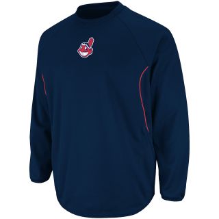 Majestic Mens Cleveland Indians Thermabase Tech Fleece   Size: Medium,