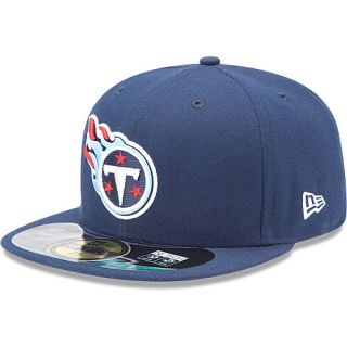 NEW ERA Mens Tennessee Titans Official On Field 59FIFTY Fitted Hat   Size: 7,