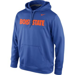 NIKE Mens Boise State Broncos KO Pullover Hooded Sweatshirt   Size: Large,