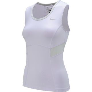 NIKE Womens Border Tennis Tank Top   Size Medium, Violet/silver