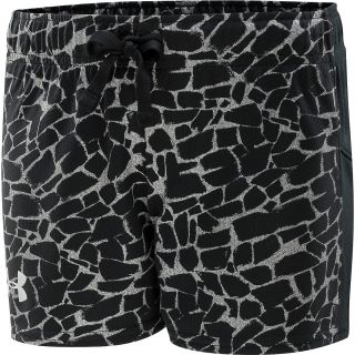 UNDER ARMOUR Girls Intensity Printed Shorts   Size XS/Extra Small,