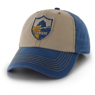 47 BRAND Mens San Diego Chargers Legacy Blue Yosemite Clean Up Adjustable Cap