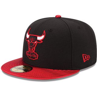 NEW ERA Mens Chicago Bulls Team Class Up 59FIFTY Fitted Cap   Size: 7.75, Black
