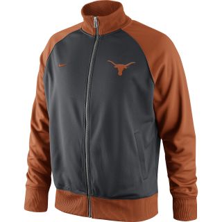 NIKE Mens Texas Longhorns Track Jacket   Size: Xl, Charcoal