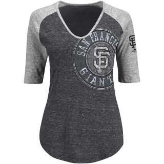 MAJESTIC ATHLETIC Womens San Francisco Giants League Excellence T Shirt   Size: