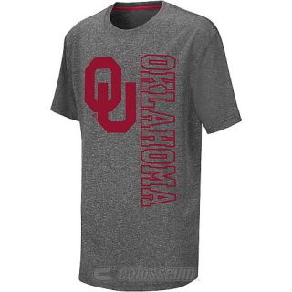 COLOSSEUM Youth Oklahoma Sooners Bunker Short Sleeve T Shirt   Size: Xl, Grey
