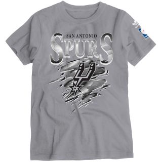 adidas Youth San Antonio Spurs Retro Short Sleeve T Shirt   Size: Large,