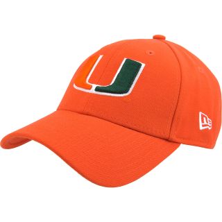NEW ERA Mens Miami Hurricanes League 9FIFTY Adjustable Cap, Green